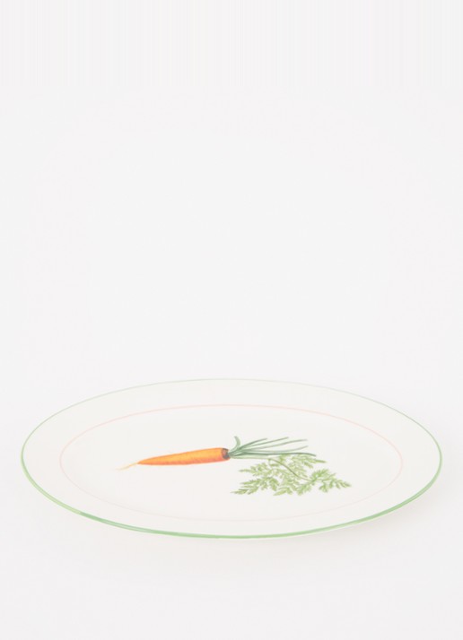 &Klevering Carrot serveerschaal 30 cm - detail 2 oranje