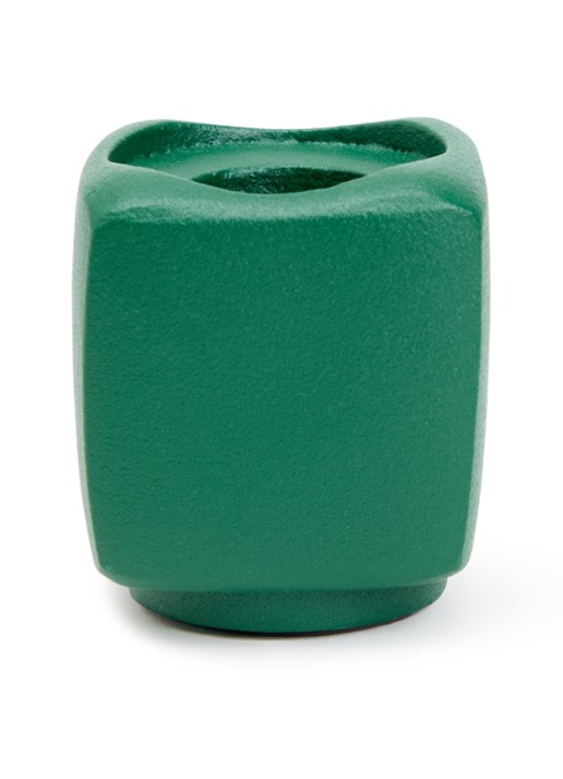 &Klevering Chunk kaarshouder 5 cm - voorkant groen