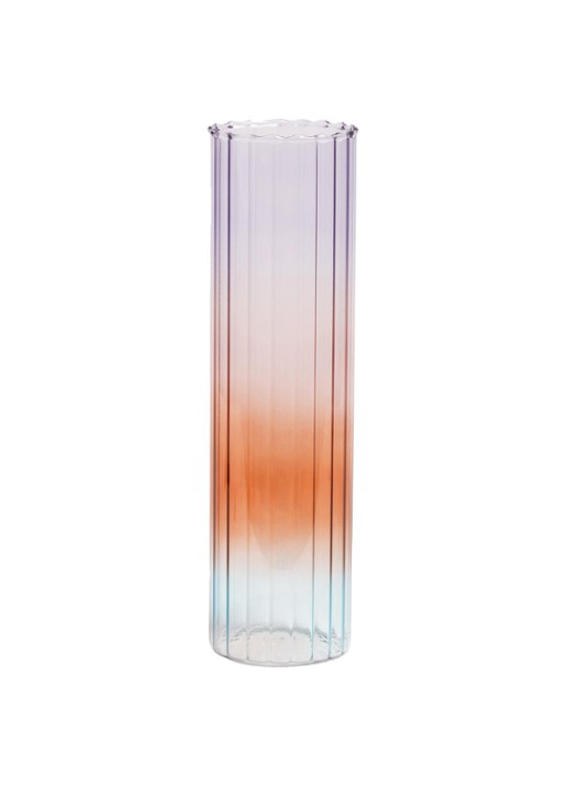 &klevering Gradient vaas 29 cm - voorkant oranje