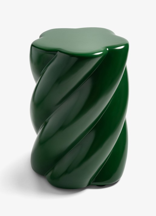 &Klevering Marshmallow kruk 45 cm  - voorkant groen
