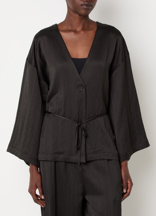 Knit-ted Jeremy tuniek met ceintuur