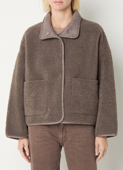 Knit-ted Jill jack van teddy met steekzakken