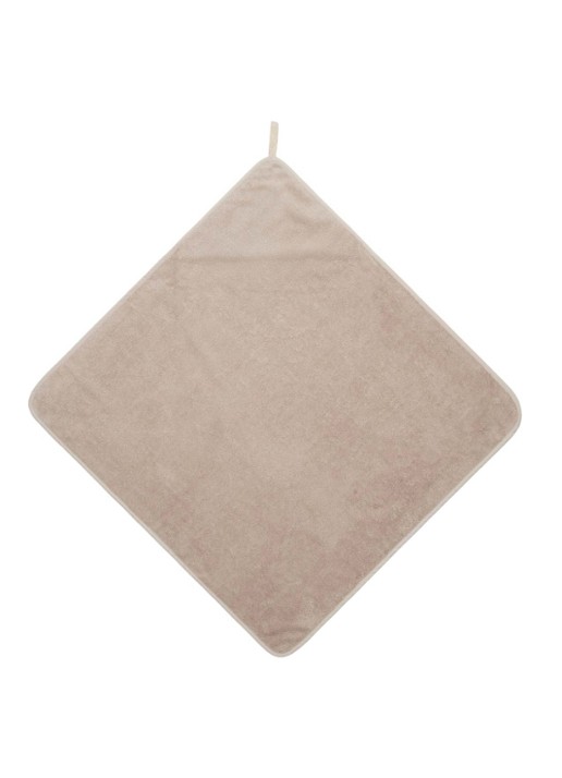Koeka Dijon badcape 100 x 100 cm - detail 4 beige