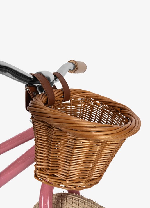Konges Sløjd Kinderfiets met glitter - detail 3 roze