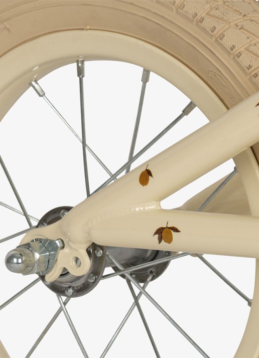 Konges Sløjd Kinderfiets met print - detail 5 beige