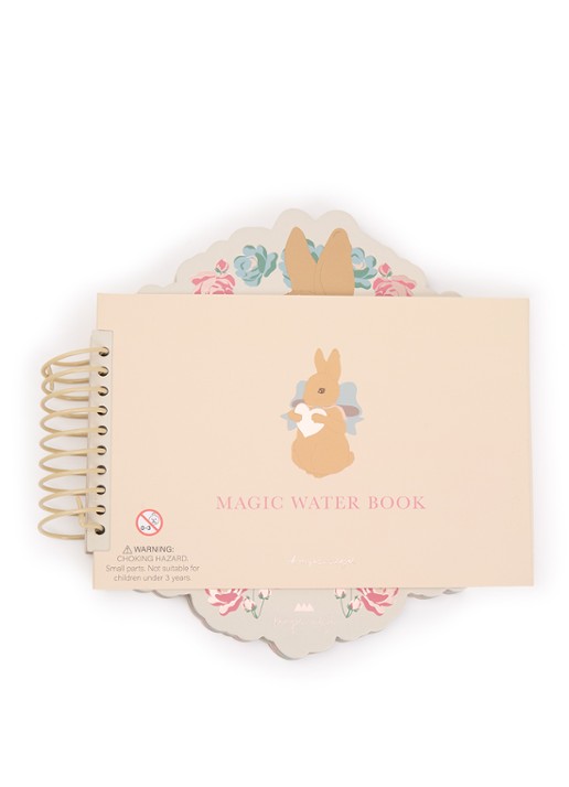 Konges Sløjd Magisch Water knutselboek - voorkant beige