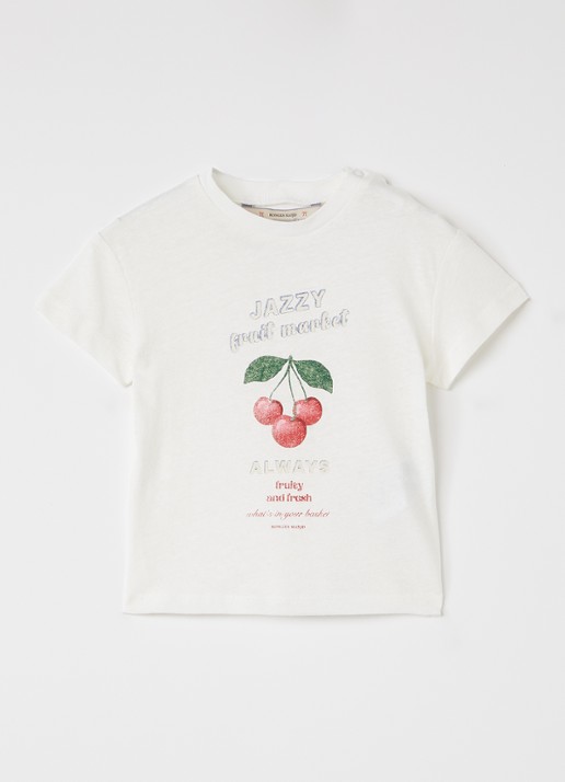 Konges Sløjd T-shirt met print - voorkant multicolor