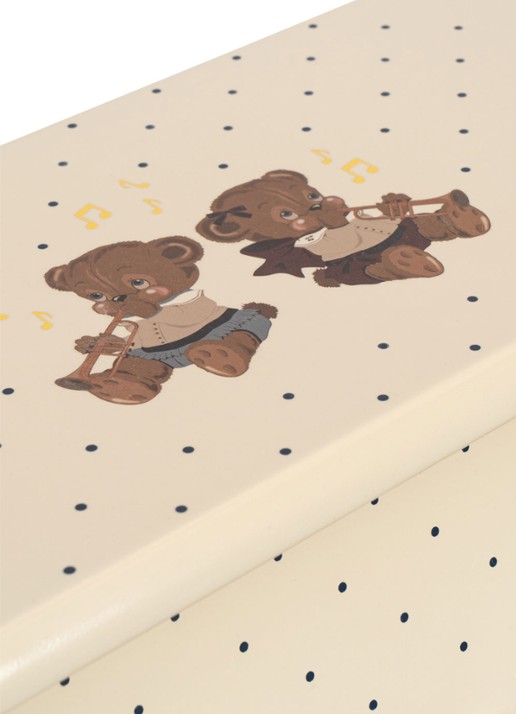 Konges Sløjd Teddy piano - detail beige