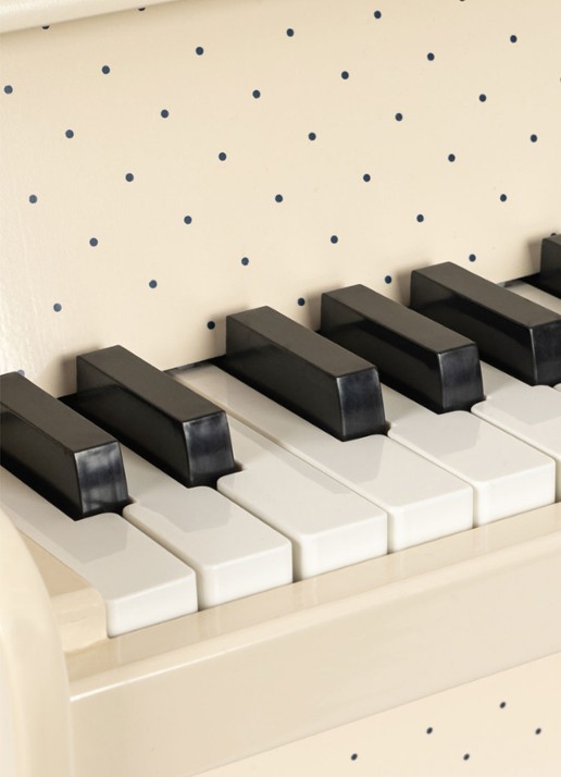 Konges Sløjd Teddy piano - detail 2 beige