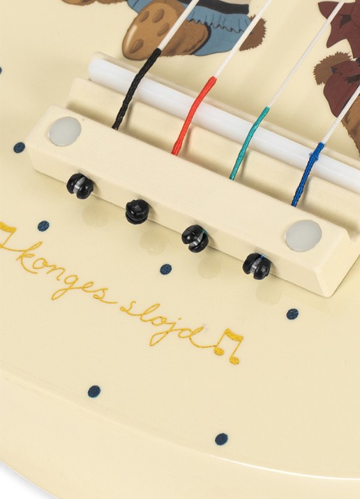 Konges Sløjd Teddy ukelele - voorkant 3 beige