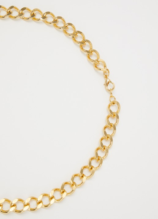 Kroonjuweeltjes Amalfi ketting verguld - detail 3 goud