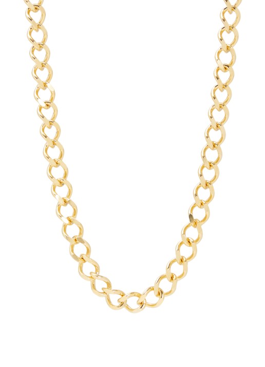 Kroonjuweeltjes Amalfi ketting verguld