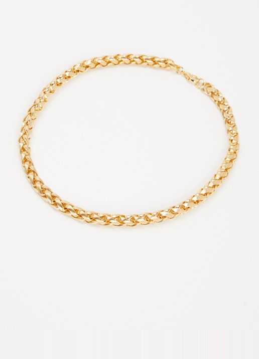 Kroonjuweeltjes Capri ketting verguld - detail 2 goud