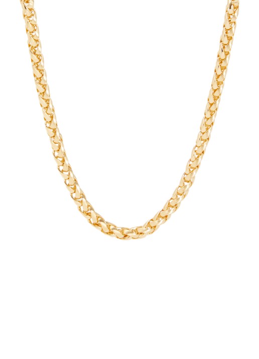 Kroonjuweeltjes Capri ketting verguld