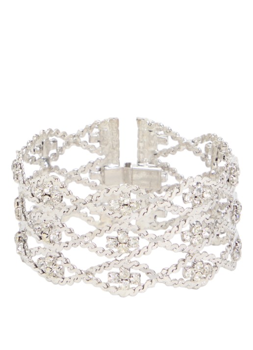 Kroonjuweeltjes Chypre armband verzilverd