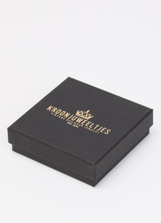 Kroonjuweeltjes Gerbe Parel broche verguld - detail 2 goud