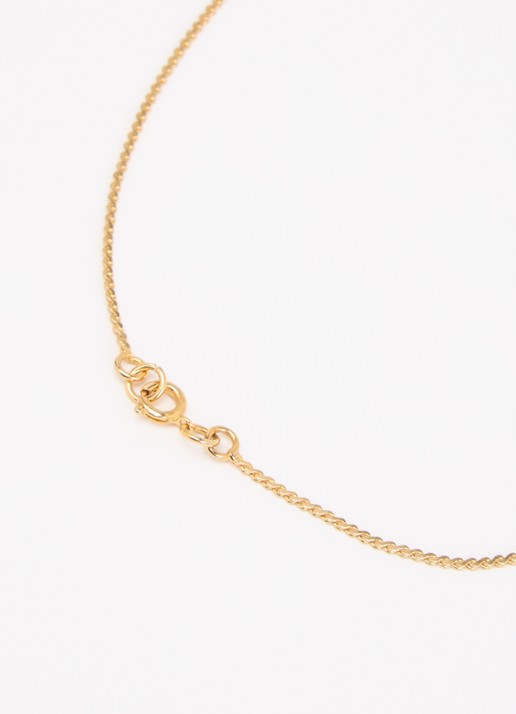 Kroonjuweeltjes Ligne ketting verguld - detail 2 goud