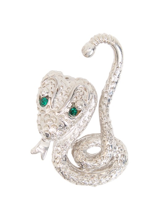 Kroonjuweeltjes Serpent broche