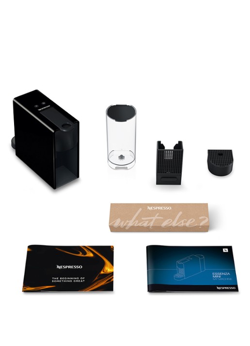 Krups Essenza Mini Bundle Nespresso machine XN1118 - detail 6 diepzwart