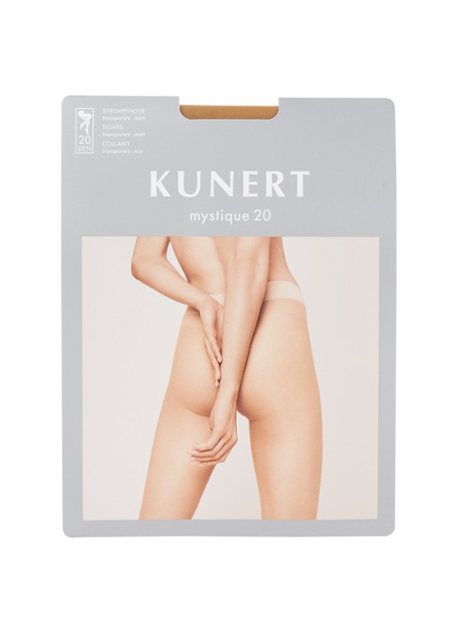 Kunert Mystique panty in 20 denier - voorkant beige