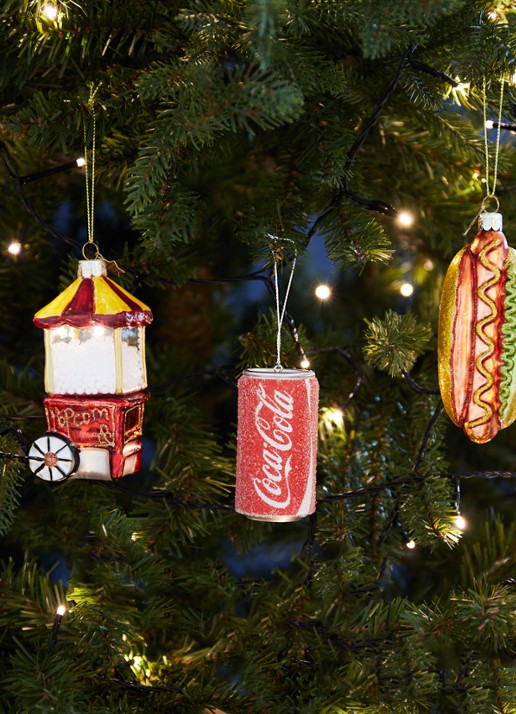 Kurt Adler Coca-Cola blikje kersthanger 7,5 cm - voorkant 3 steenrood
