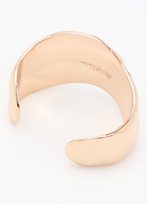 Kurt Geiger Bangle met kristal - detail goud
