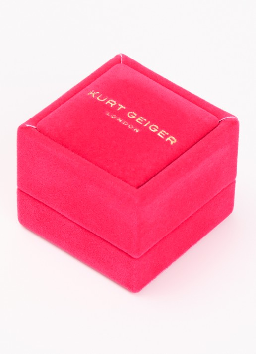 Kurt Geiger Be Kind ring met kristal - detail 4 multicolor