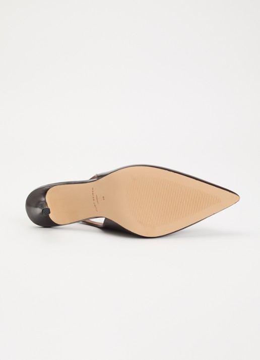 Kurt Geiger Belgravia slingback van leer - detail 3 bruin