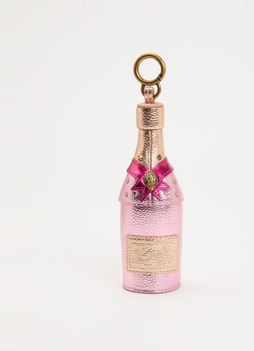 Kurt Geiger Champagne Bottle tasbedel met strass