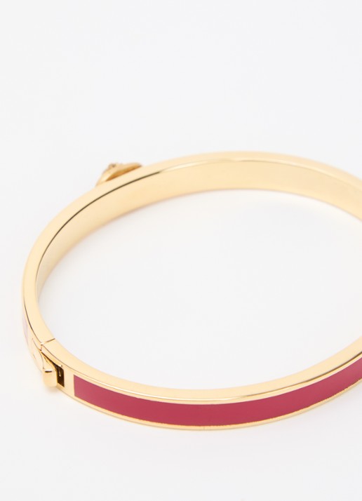 Kurt Geiger Chelsea bangle met kristal - detail rood