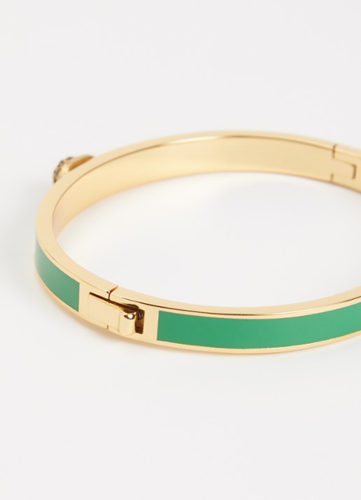 Kurt Geiger Chelsea bangle met kristal - detail 2 groen