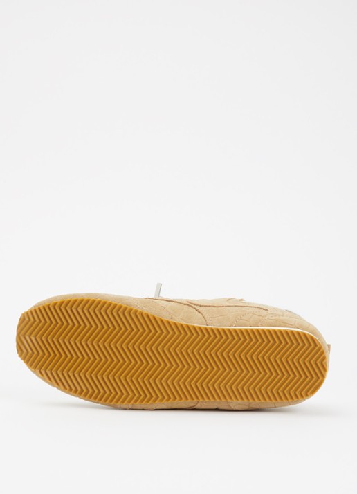 Kurt Geiger K Slim Runner sneaker van suède - detail 3 beige