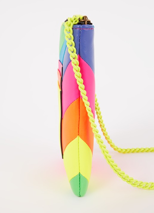 Kurt Geiger Kensington crossbody telefoonhoes van leer - detail 3 multicolor