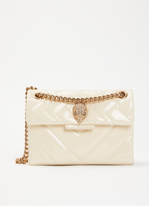 Kurt Geiger Kensington Mini crossbodytas van lakleer