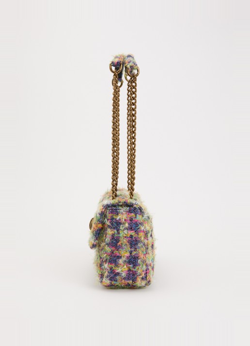 Kurt Geiger Kensington schoudertas met tweed-look en strass - detail 5 multicolor