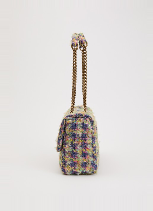 Kurt Geiger Kensington XXL schoudertas met tweed-look - detail 2 multicolor