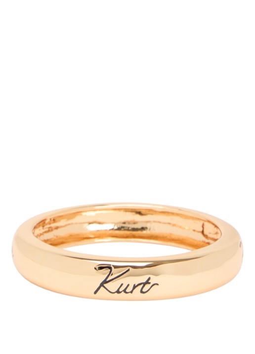 Kurt Geiger Kurt bangle - voorkant 2 goud