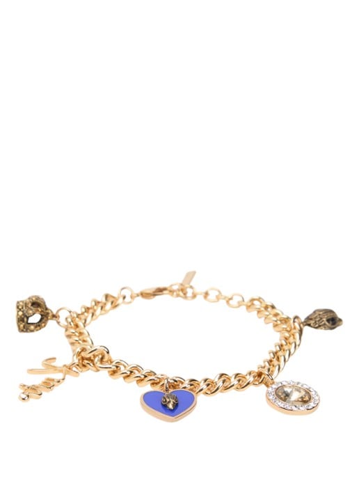 Kurt Geiger Kurt Charm armband met hanger - voorkant goud