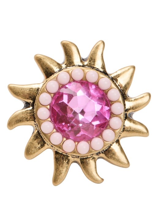 Kurt Geiger Large Sun ring met kristal