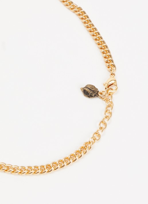Kurt Geiger Mixed Gem ketting met hanger - detail 2 goud