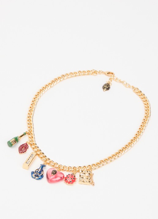 Kurt Geiger Novelty ketting met hanger - detail 2 goud