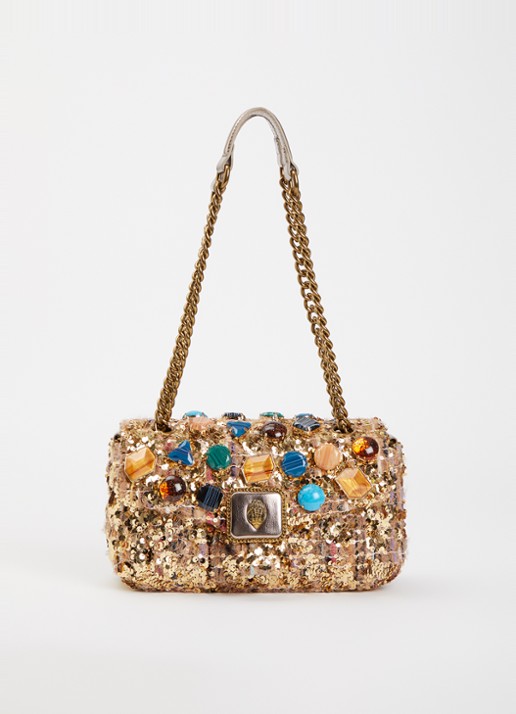 Kurt Geiger Pimlico schoudertas met pailletten
