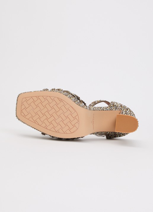 Kurt Geiger Sandalette met strass - detail 5 beige
