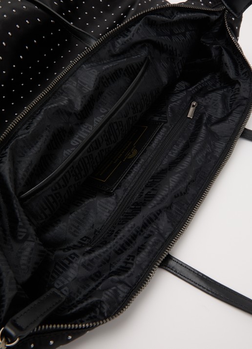 Kurt Geiger Shopper met studs - detail zwart