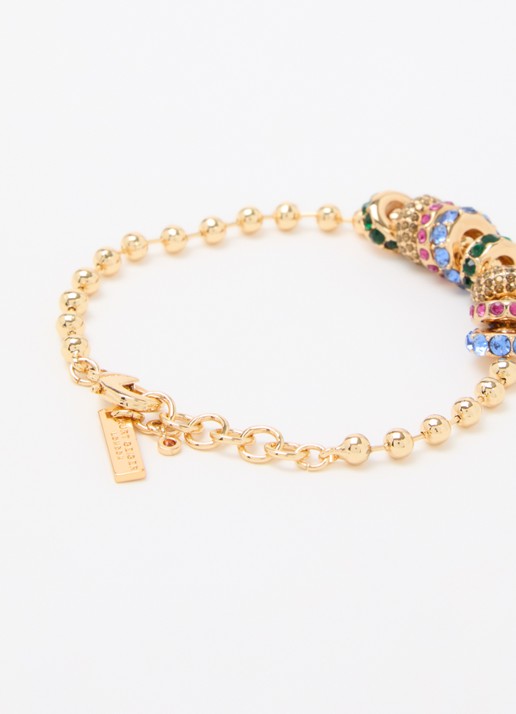 Kurt Geiger Sloane Gems armband met kristal - detail 2 goud