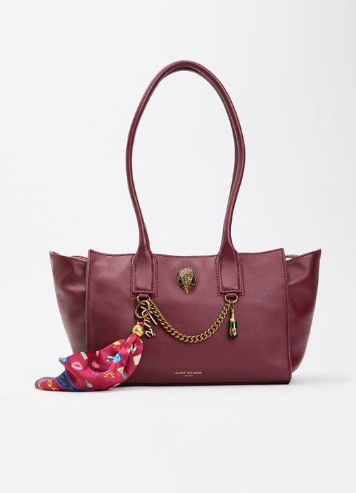 Kurt Geiger Sloane shopper van leer