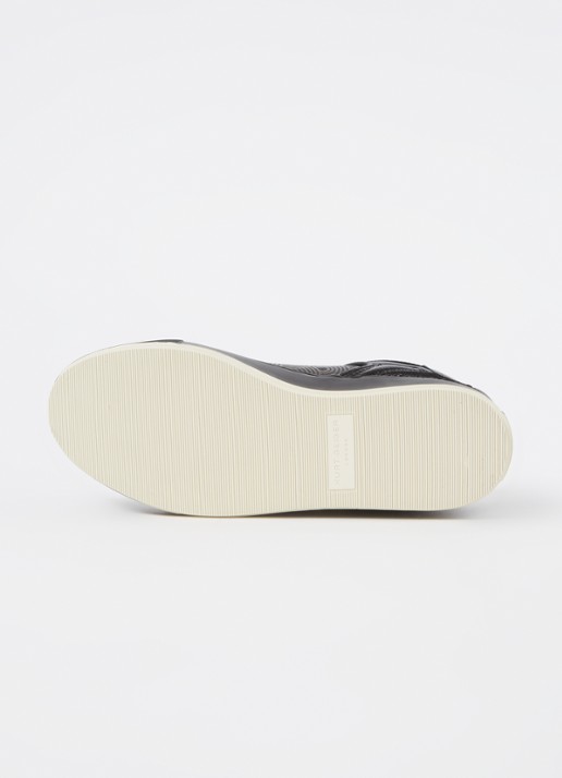 Kurt Geiger Southbank sneaker met suède details - detail 4 zwart