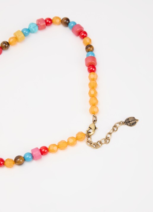 Kurt Geiger XL Sun ketting met kristal - detail 4 multicolor