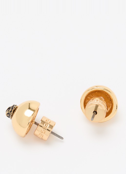 Kurt Geiger XS Dome oorstekers - detail goud