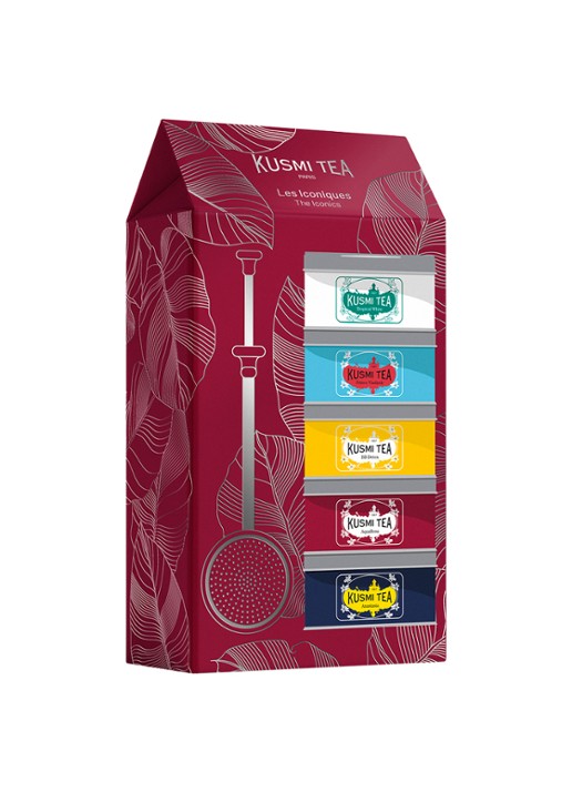 Kusmi Tea Iconics losse thee met thee-infuser - giftset